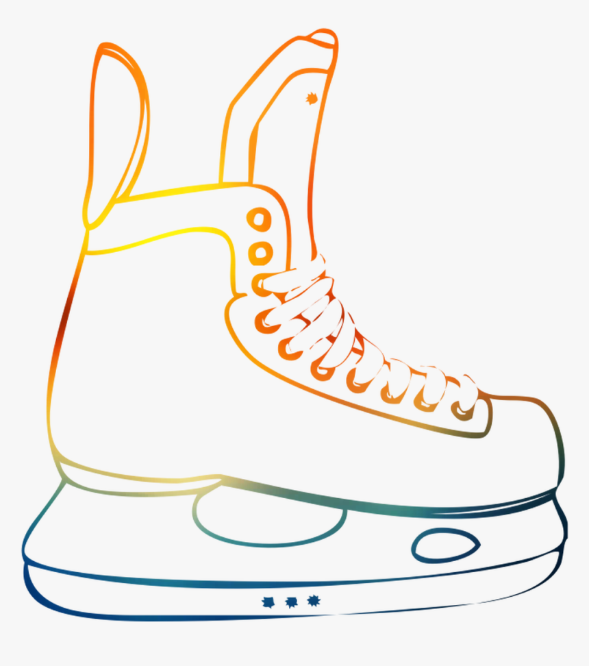 Design Clothing Shoe Illustration Accessories Free - Figure Skate, HD Png Download, Free Download