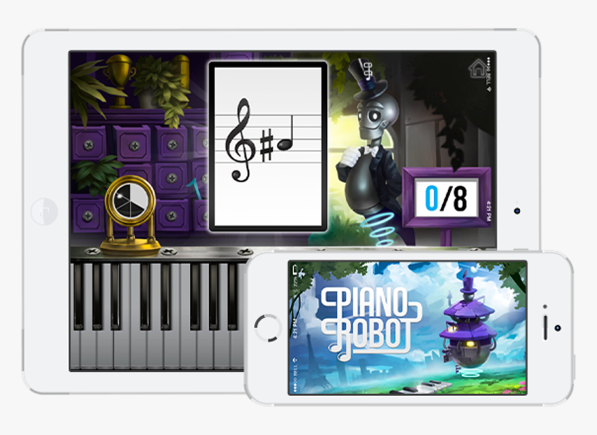 Pianorobot - Smartphone, HD Png Download, Free Download