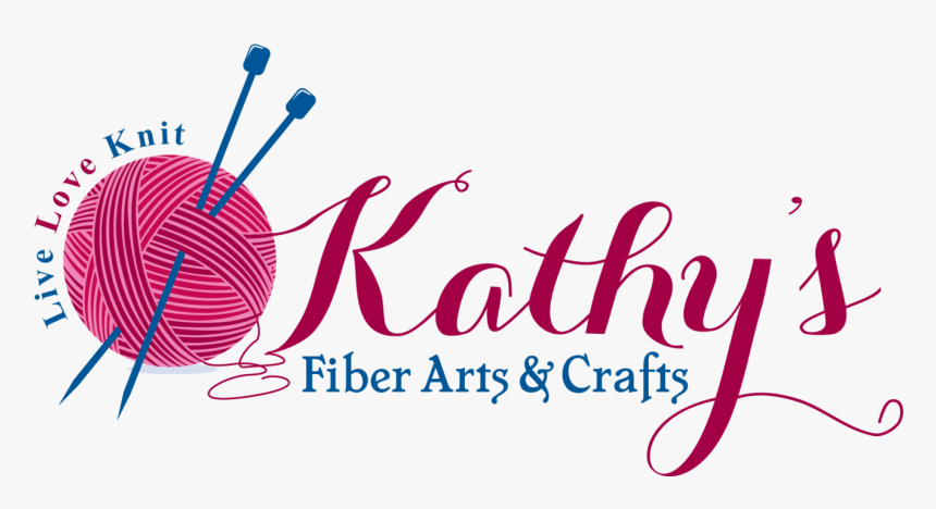 Kathys Fiber Arts & Crafts - Graphic Design, HD Png Download, Free Download