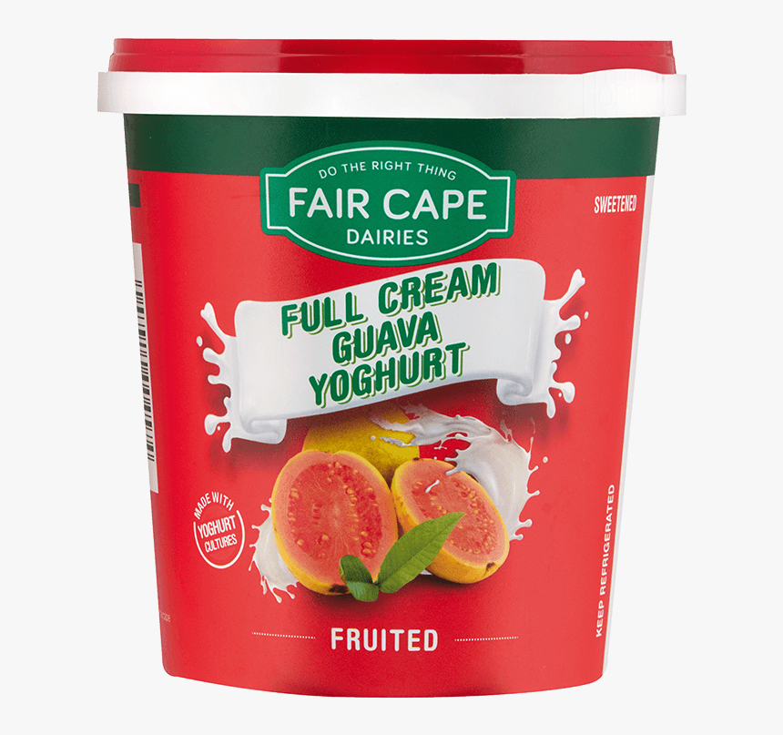 Full Cream Fruited Guava 1kg - Faircape Guava Yoghurt, HD Png Download, Free Download