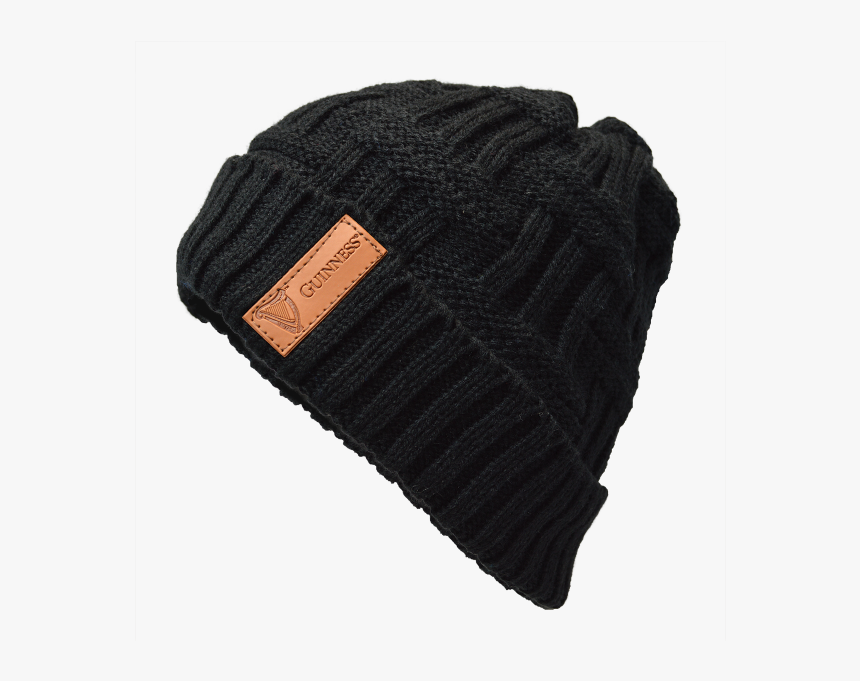 Leather Logo Patch Beanie, HD Png Download, Free Download