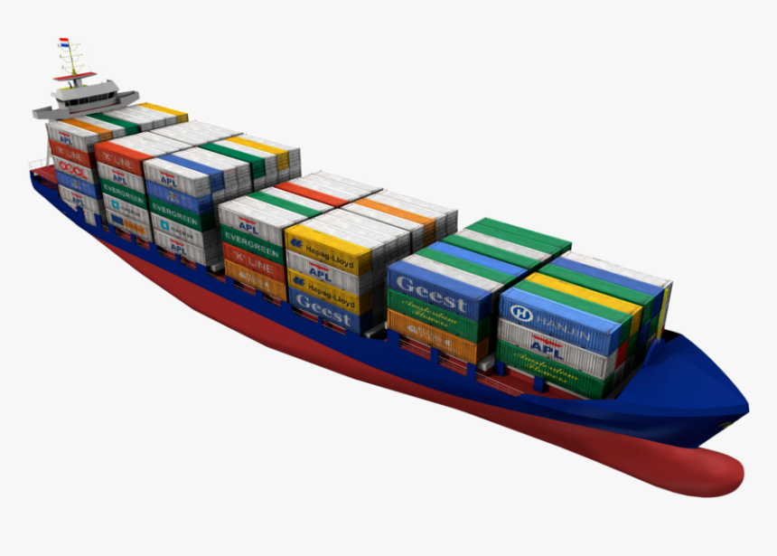 With Movable Guides, A Change In Container Size Can - Barco Contenedor Png, Transparent Png, Free Download