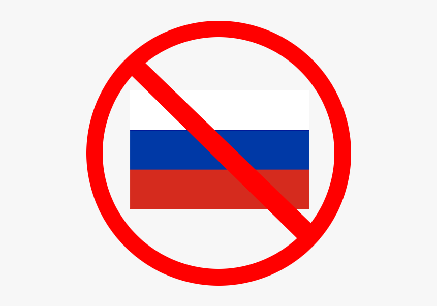 Russia Flag With Prohibitory Sign - World No Tobacco Day Logo, HD Png Download, Free Download