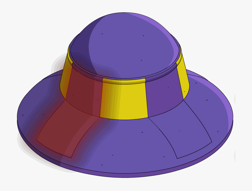 Cult Flying Saucer - Costume Hat, HD Png Download, Free Download