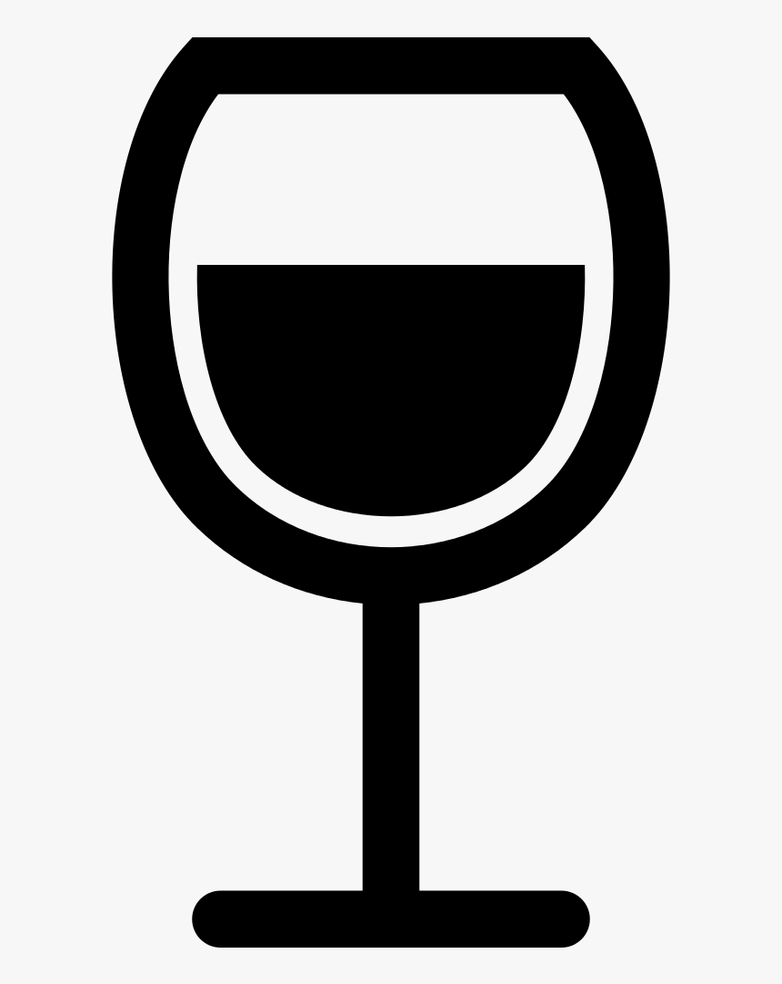 Simpleicons Interface Glass With Wine, HD Png Download, Free Download