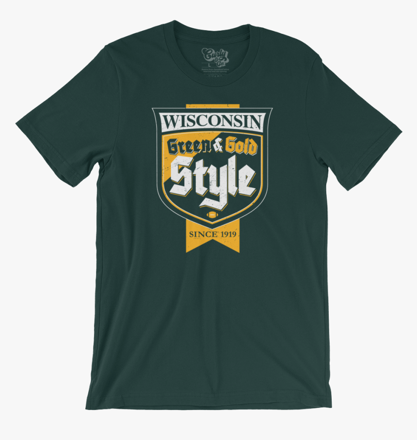 Green Bay Packers Green Gold Style Shirt Png Packers - Assinews, Transparent Png, Free Download