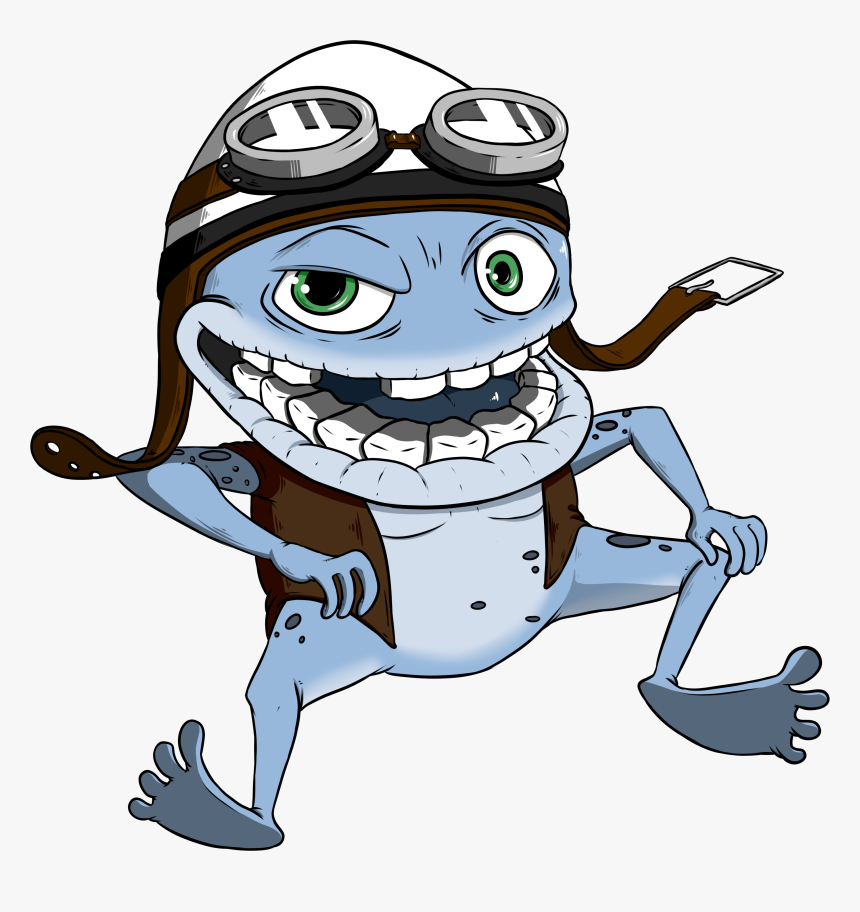 Как нарисовать crazy frog