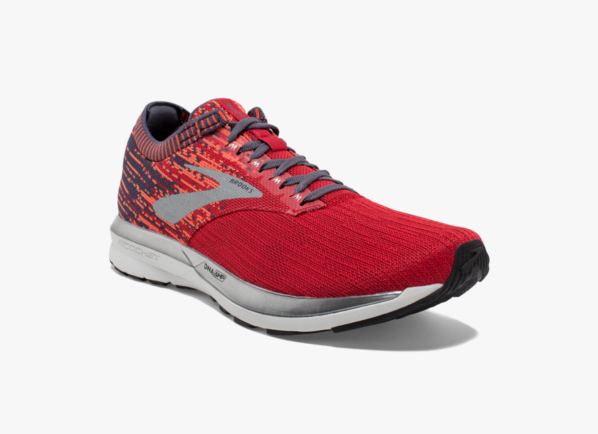 Men"s Brooks Ricochet Running Shoe , Png Download - Brooks Ricochet Rot, Transparent Png, Free Download