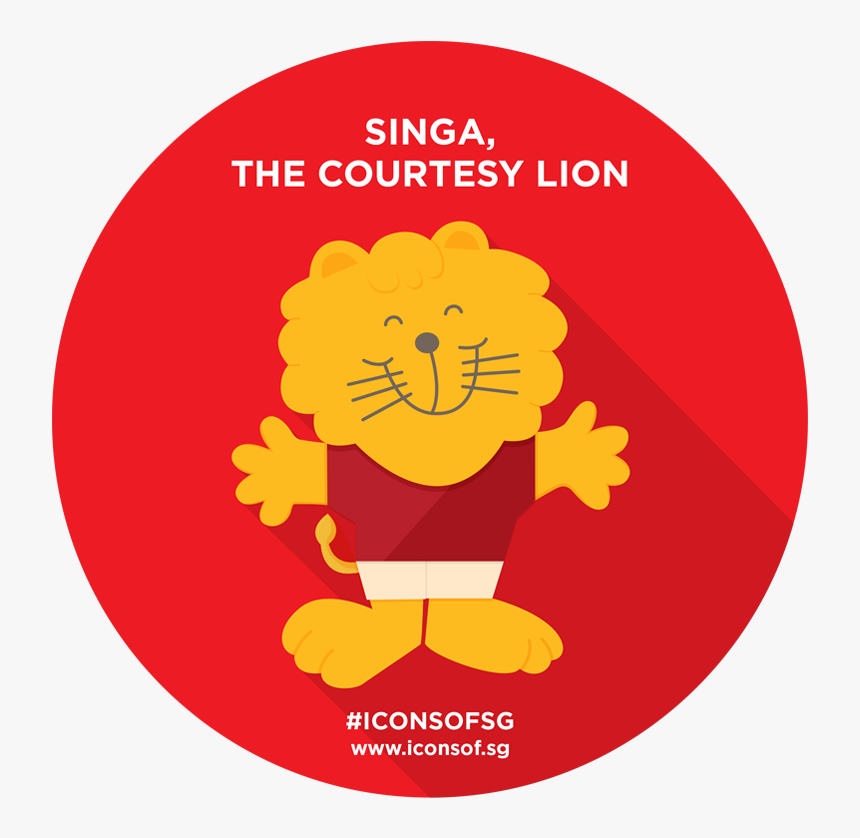 Singapore Singa The Lion, HD Png Download, Free Download