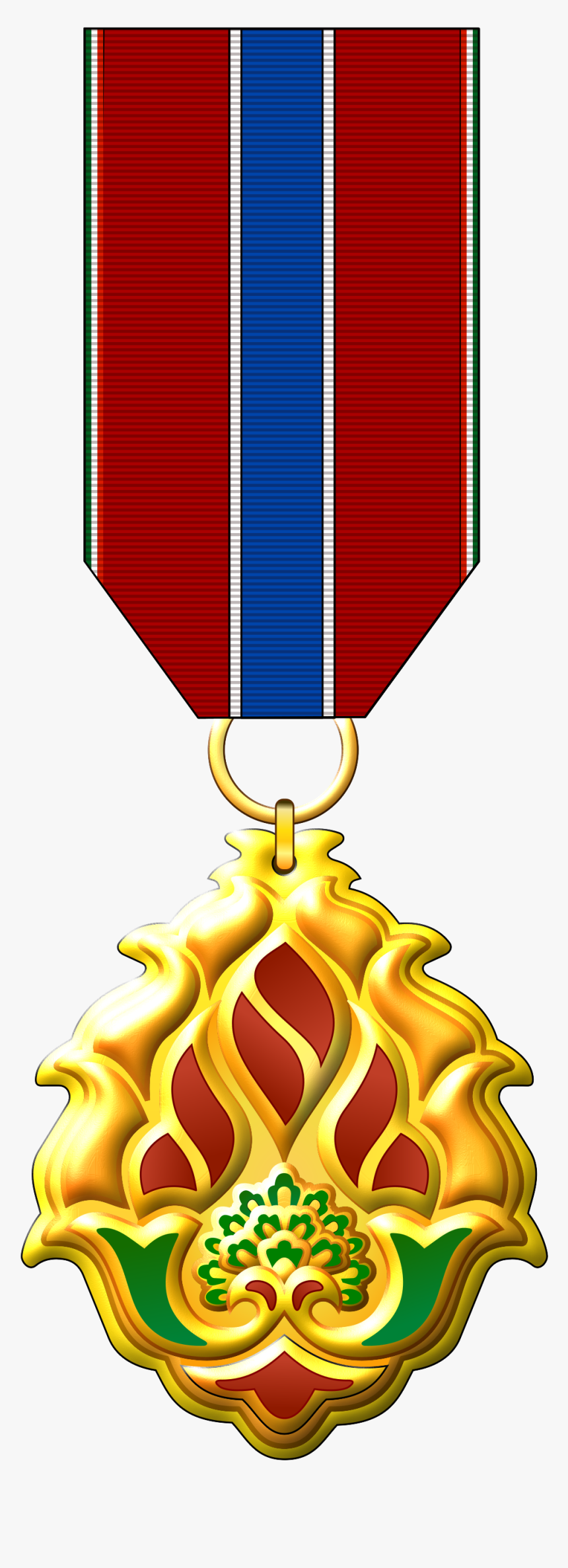 Order Of Courage Iran - نشان شجاعت, HD Png Download, Free Download