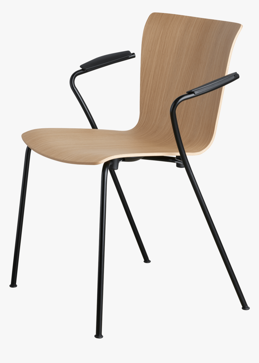 The Vico Duo Is A Stylish Veneer Stacking Chair By - Fritz Hansen Vico Duo, HD Png Download, Free Download