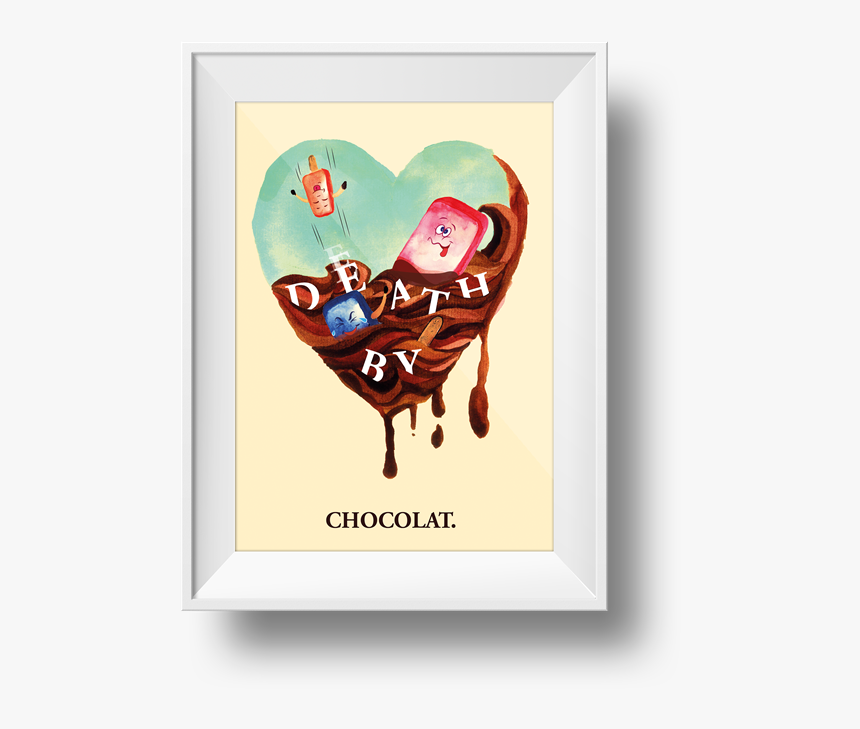 Death By Chocolat - Cartoon, HD Png Download, Free Download