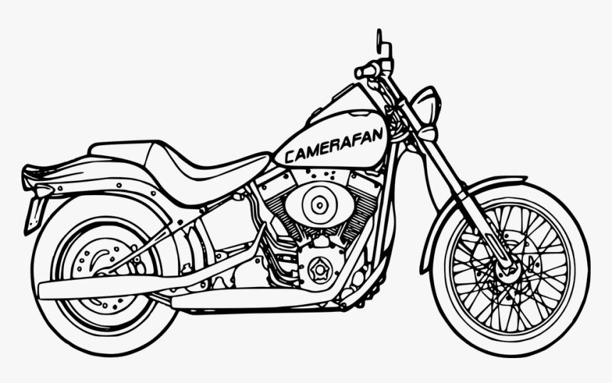 Thumb Image - Harley Davidson Motorcycle Clipart, HD Png Download, Free Download