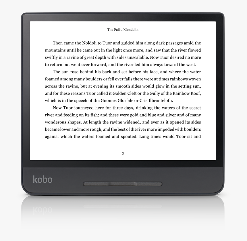 Kobo Forma Ereader 8 Inch Hd Carta E Ink Most Lightweight - Kobo Forma N782kubkkep, HD Png Download, Free Download