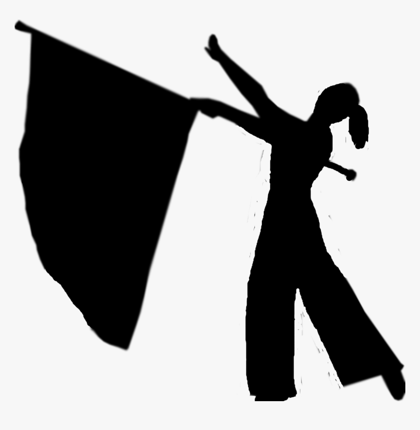 Color Guard Silhouette - Golf, HD Png Download, Free Download