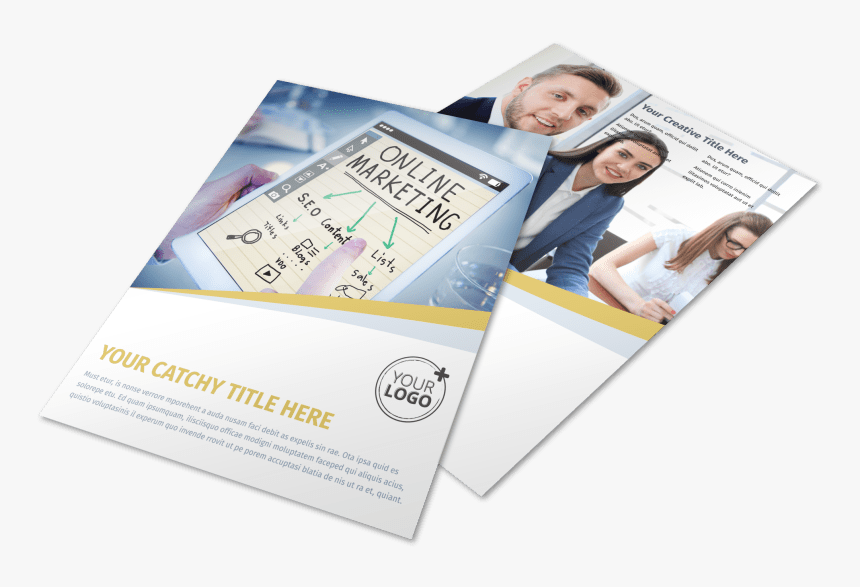 Digital Marketing Agency Flyer Template Preview - Flyer, HD Png Download, Free Download