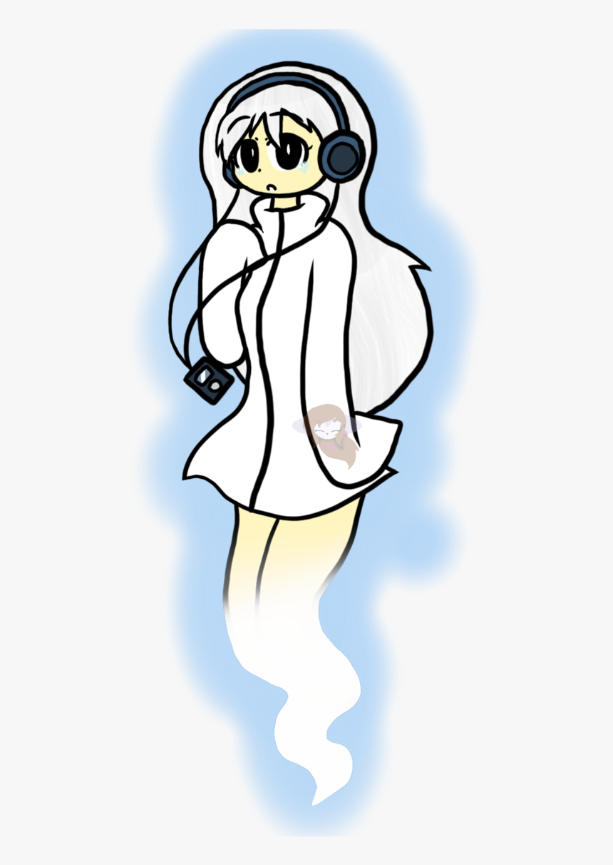 Female Napstablook , Png Download - Cartoon, Transparent Png, Free Download