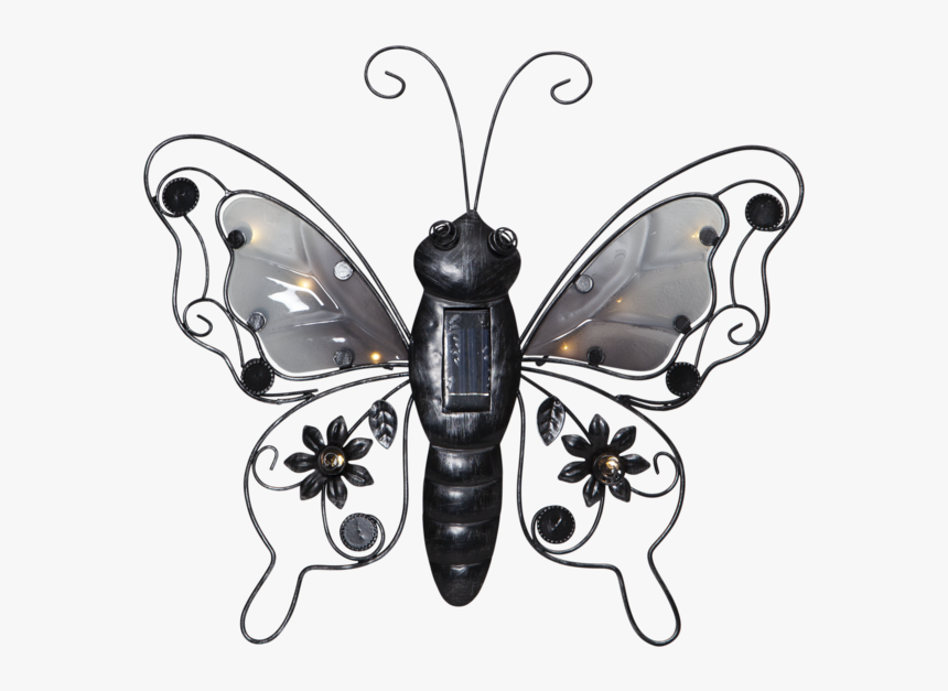 Solar Decoration Butterfly - Solar Lamp, HD Png Download, Free Download