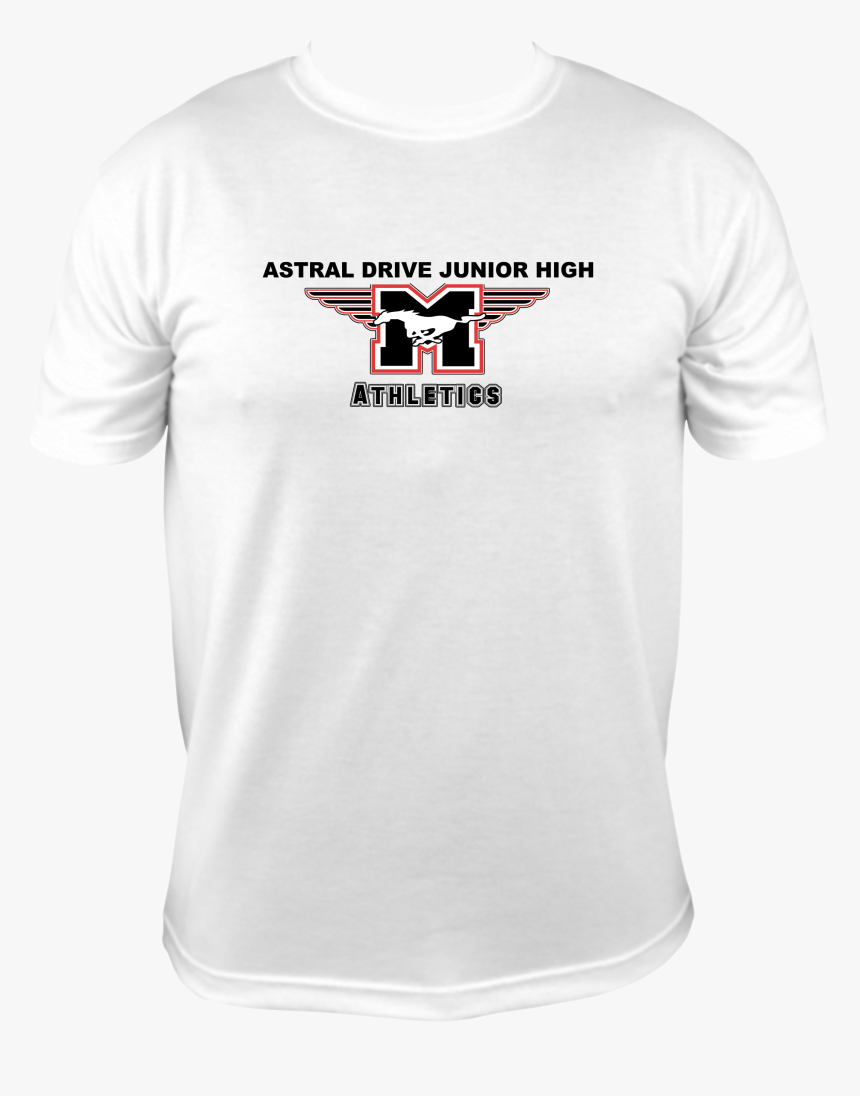 Gildan T-shirt Astral Drive Athletic Logo Across Front - T-shirt, HD Png Download, Free Download