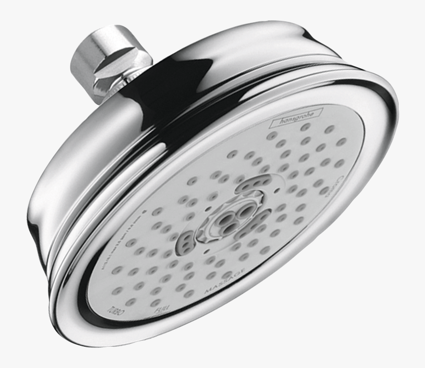 Showerhead 3-jet - Hansgrohe 04070000, HD Png Download, Free Download