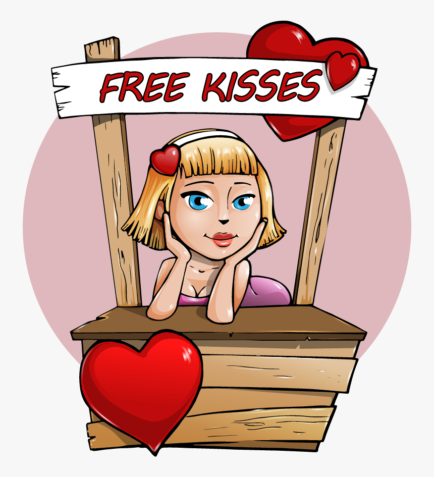 #kiss #booth #kissingbooth - Vector Graphics, HD Png Download, Free Download