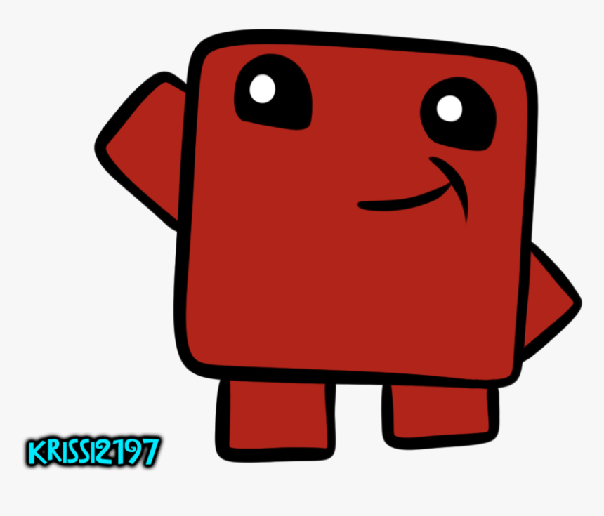 Super Meat Boy Meatloaf Game Clip Art - Super Meat Boy Png, Transparent Png, Free Download