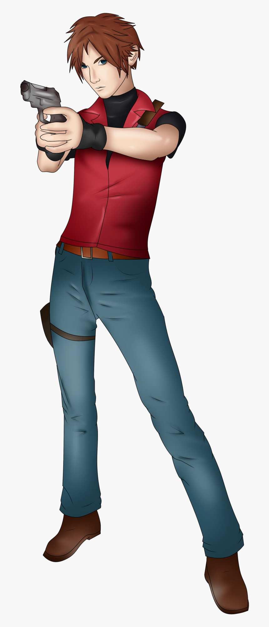 Claire Redfield Genderbend - Claire Redfield Chibi, HD Png Download, Free Download