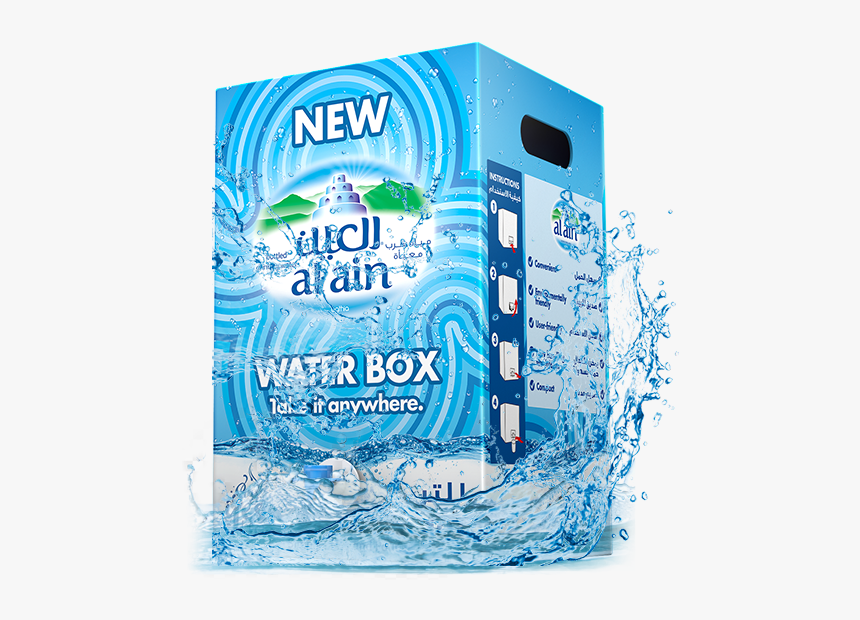 Water Box Effect - Al Ain Water Box, HD Png Download, Free Download