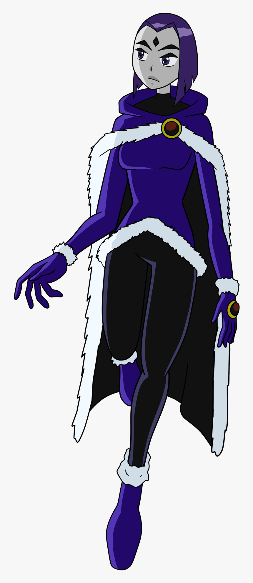 Winter Raven Teen Titans, HD Png Download, Free Download