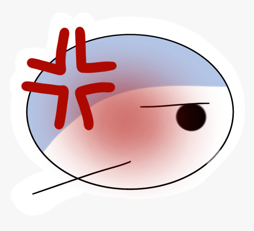 #angry #annoyed
#emoji
#art - Circle, HD Png Download, Free Download