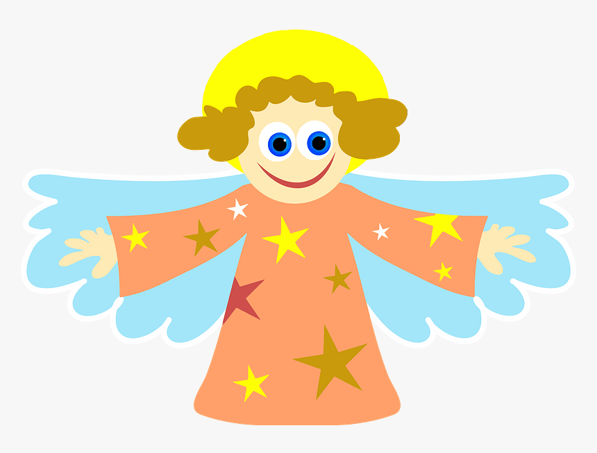 Christmas Angel Clipart - Christmas Circle Angel, HD Png Download, Free Download