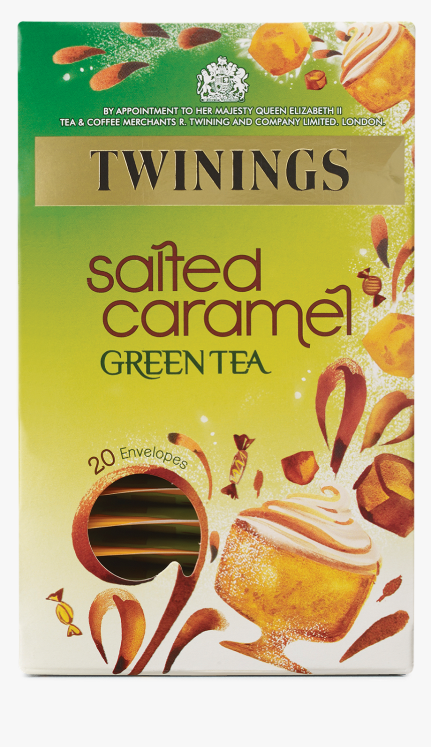 Twinings Salted Caramel Green Tea, HD Png Download, Free Download