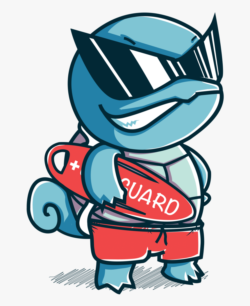 Lifeguard Pokemon , Png Download - Lifeguard Shirt Design, Transparent Png, Free Download