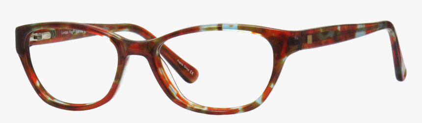 London Fog Sabrina Eyeglasses-red Robin - Orange, HD Png Download, Free Download