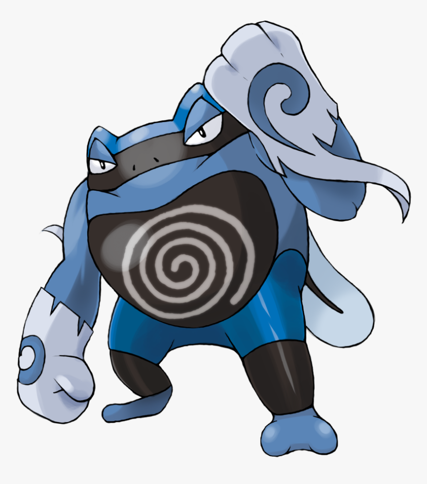 Mega Poliwrath, HD Png Download, Free Download