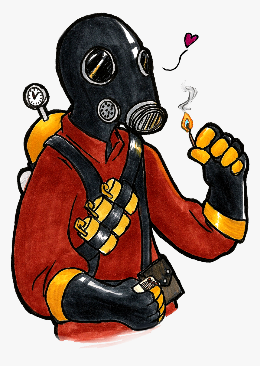 Pyro By Skitzofreshness - Cartoon, HD Png Download, Free Download