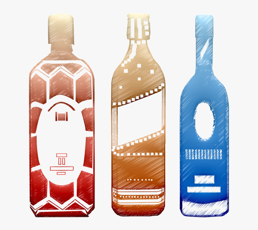 Glass Bottle, HD Png Download, Free Download