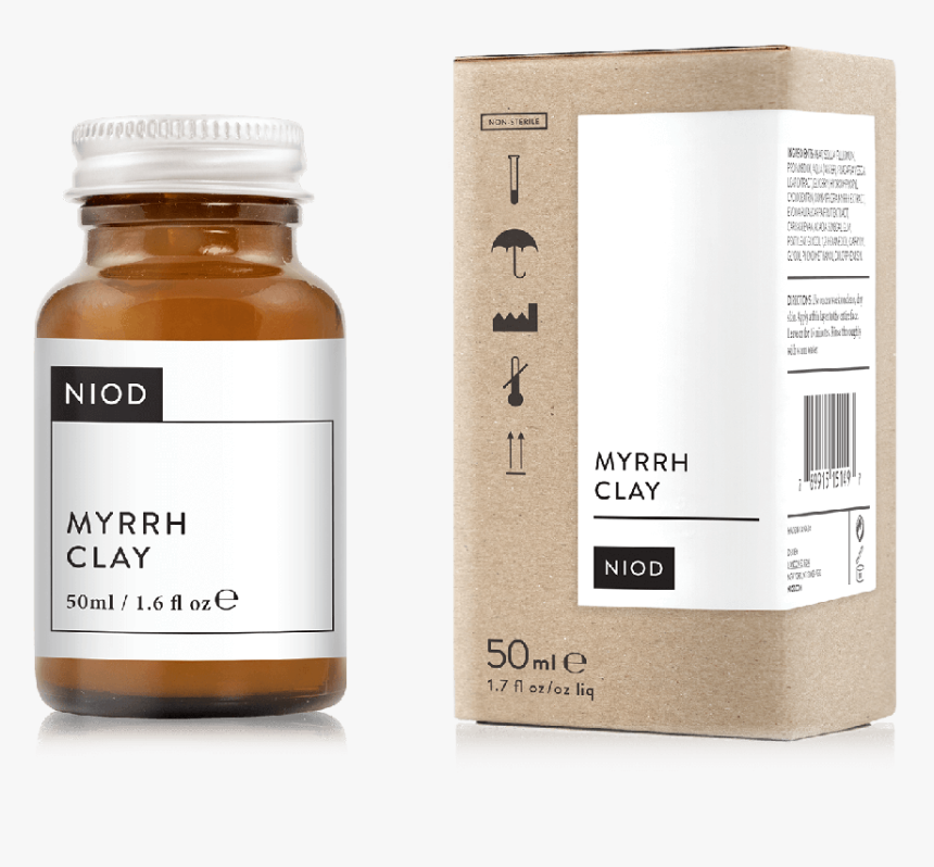 Niod Myrrh Clay 50ml - Flavanone Mud The Ordinary, HD Png Download, Free Download