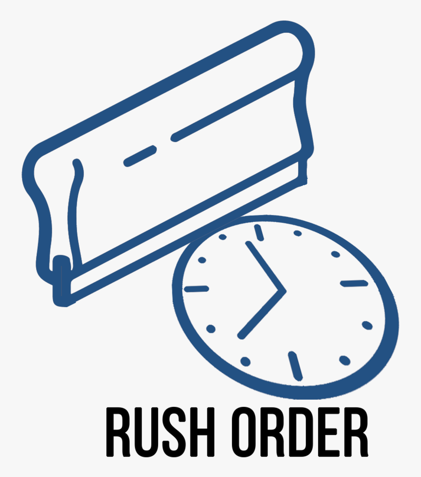 Rush Order Icon - Squeegee Screen Print Clipart, HD Png Download, Free Download