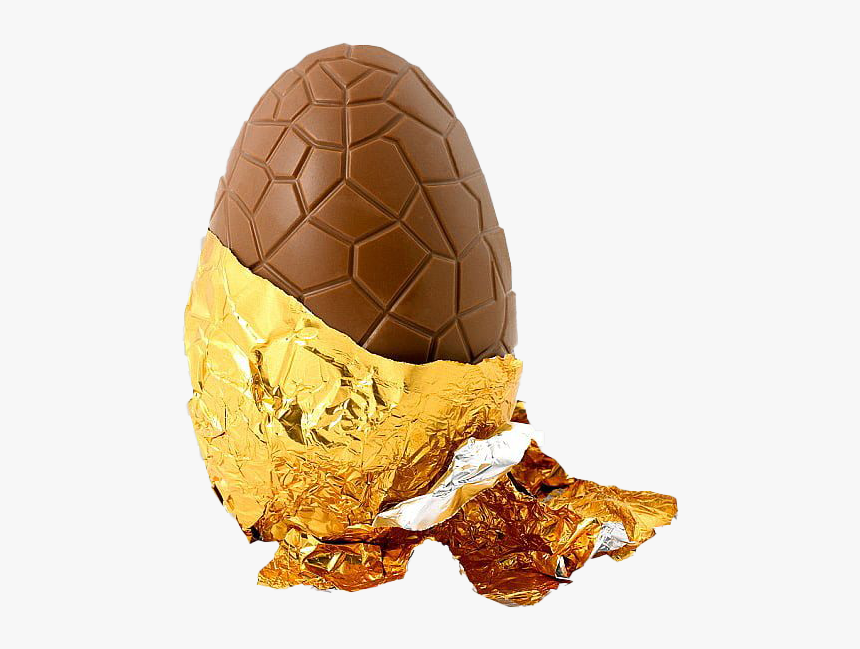 Easter Egg Chocolate Transparent Background - Chocolate Egg Transparent Background, HD Png Download, Free Download