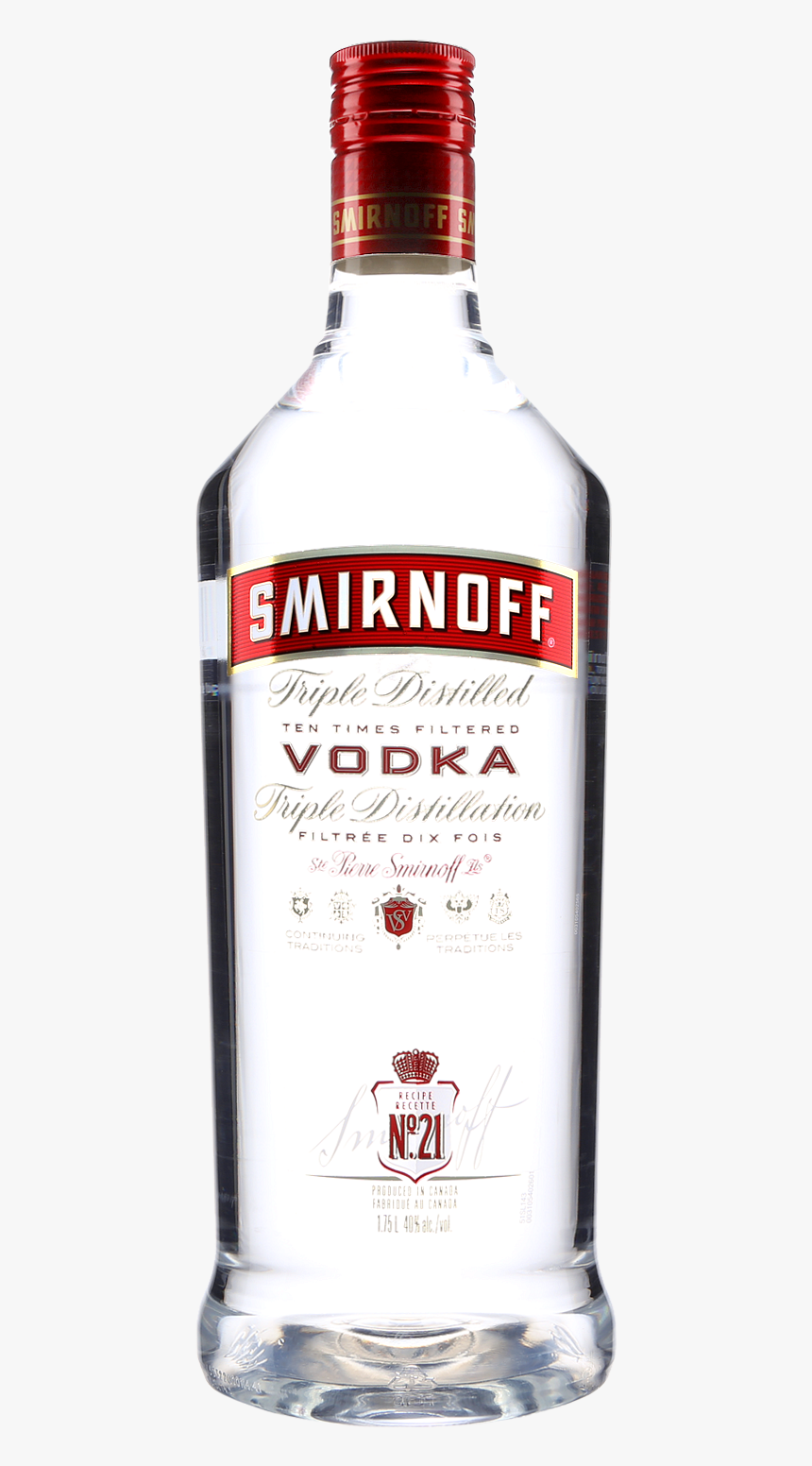 Smirnoff No - - Smirnoff Red Label Vodka 1 Litre Png, Transparent Png ...