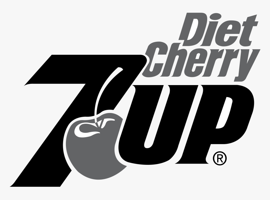 7up Diet Cherry Logo Png Transparent - Diet 7 Up, Png Download, Free Download