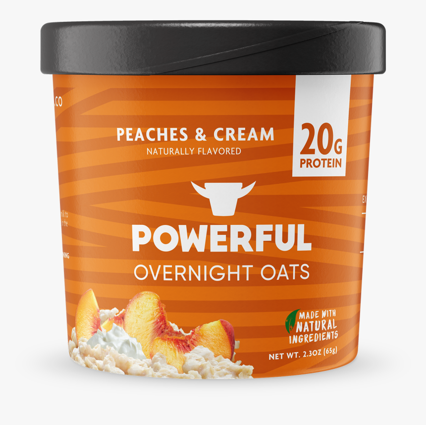 Overnight Oats - Powerful Oatmeal, HD Png Download, Free Download