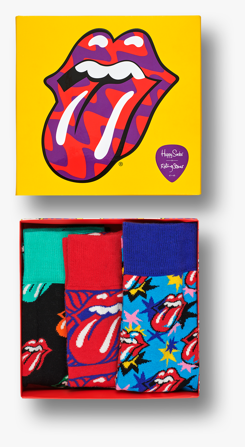 Product Image - Happy Socks Rolling Stones, HD Png Download, Free Download