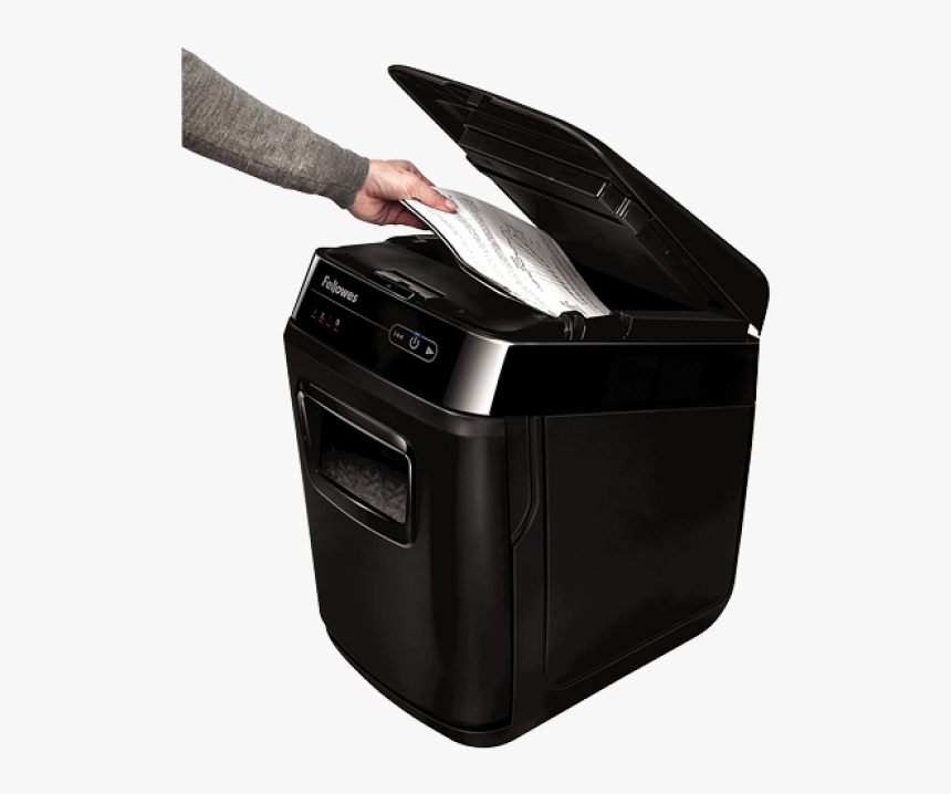 Fellowes Automax 200c 200 Sheet Auto Feed Small Office - Fellowes Automax 130c Shredder, HD Png Download, Free Download