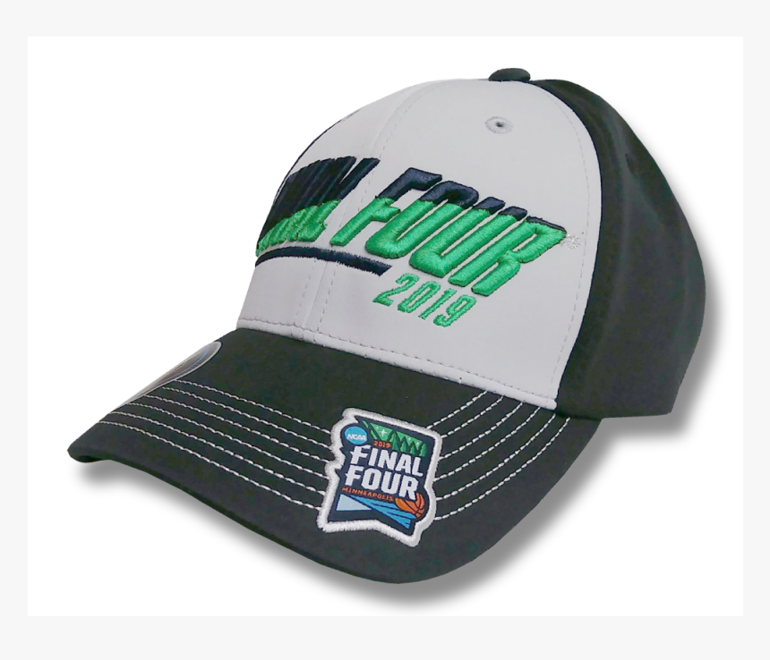 Black Final 4 Hat With Logo Back - Baseball Cap, HD Png Download, Free Download