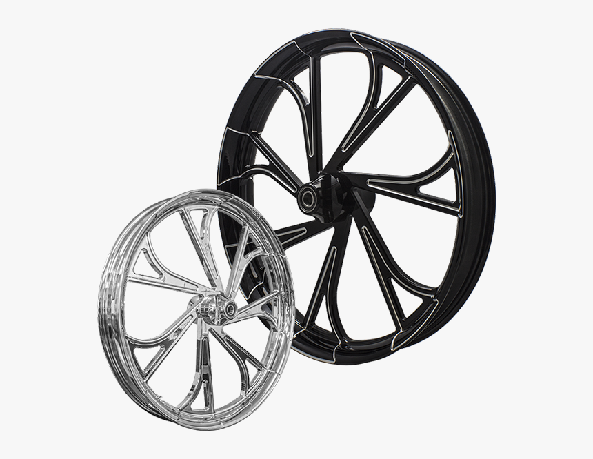 Custom Motorcycle Rims/wheels By Smt - Smt Machining, HD Png Download, Free Download