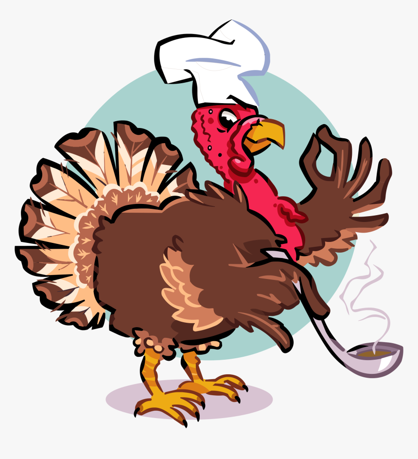 Royalty Free Stock Turkey - Turkey Chef, HD Png Download, Free Download