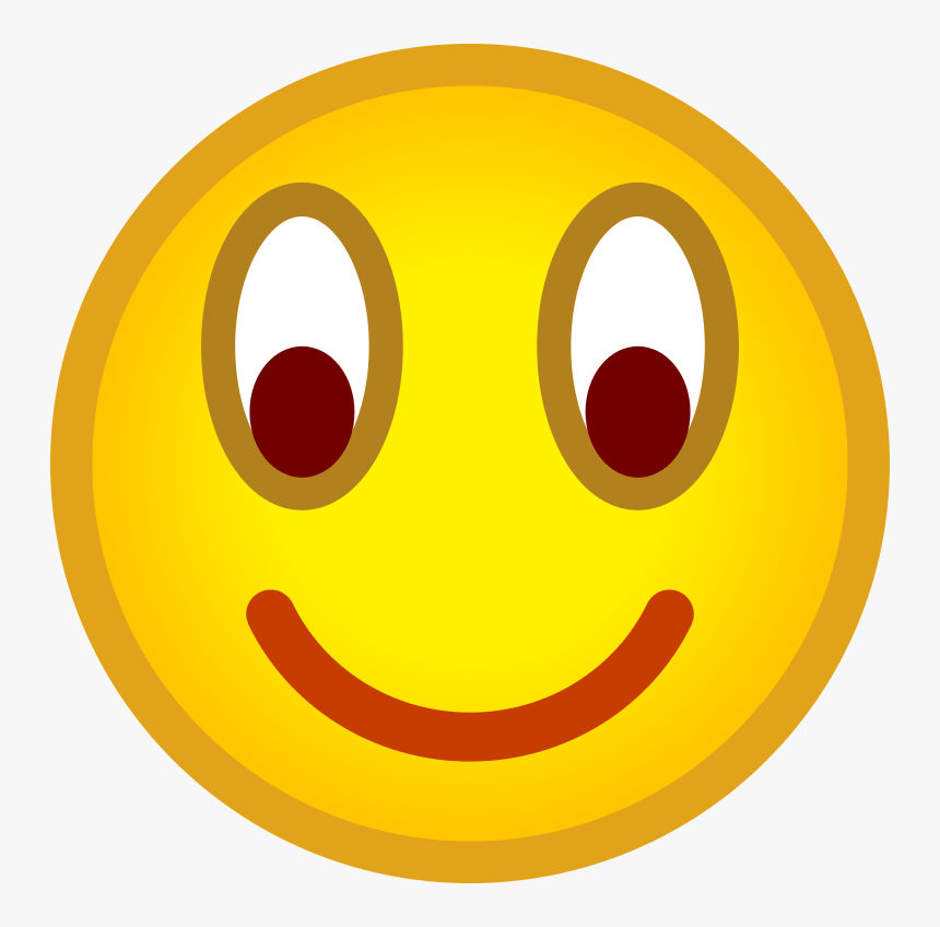 File Emoticon Smile Svg Wikimedia Commons - Emoticon, HD Png Download ...