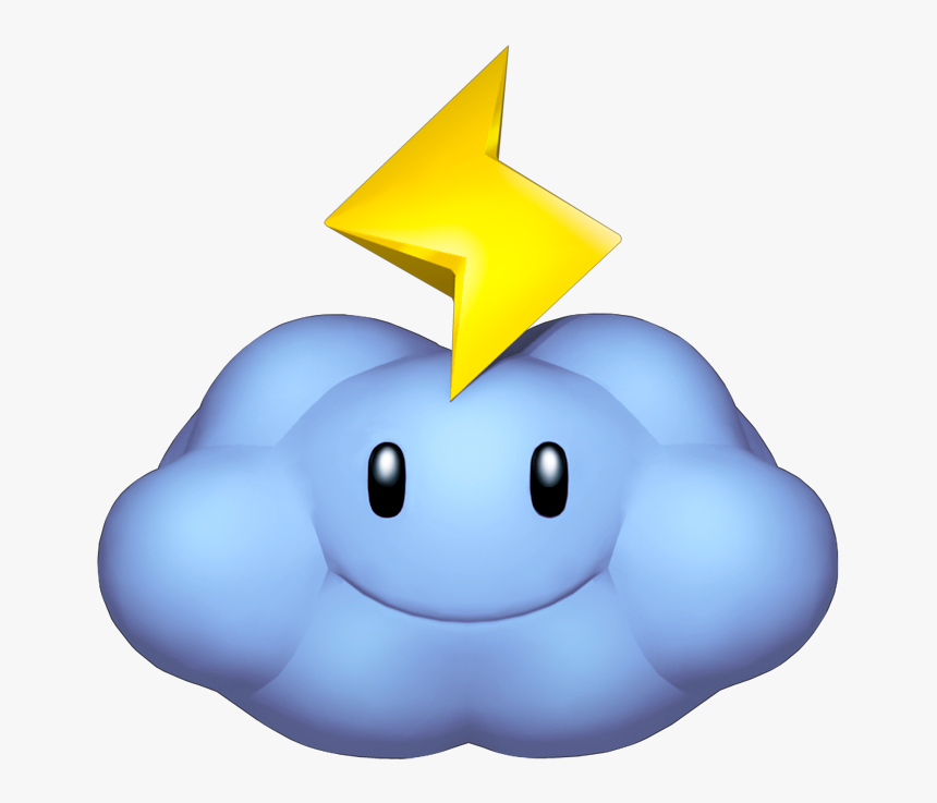 Thunder Cloud Artwork - Mario Kart Thunder Cloud, HD Png Download, Free Download